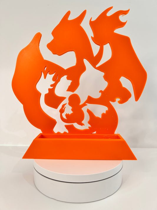 Charizard evolution line stand